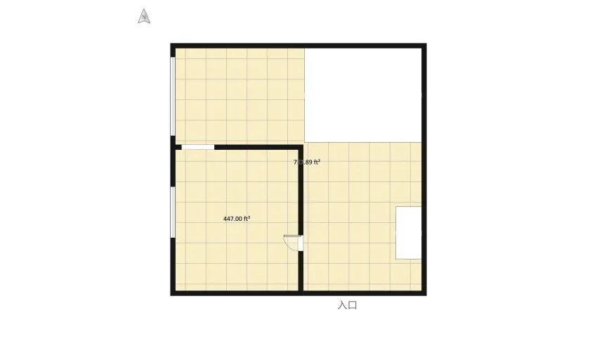 Apartment in the city :) floor plan 270.43