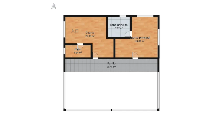 Casa 2. Aprendiendo floor plan 223.64