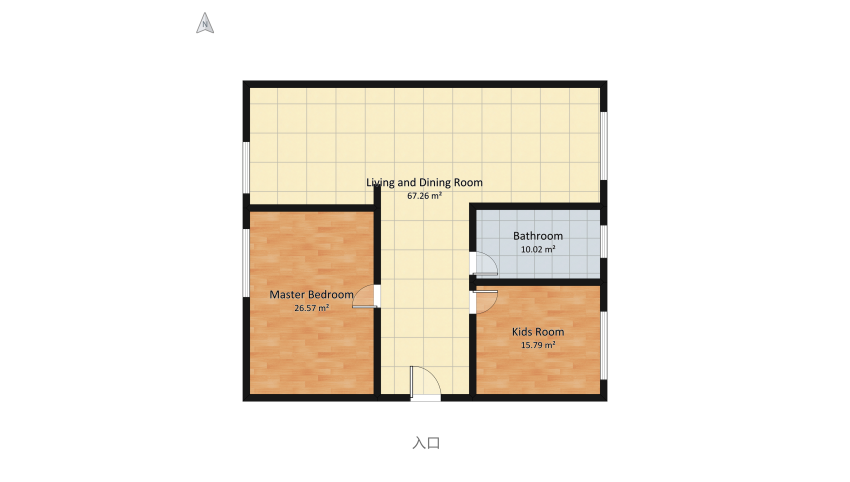 #T-ShapedContest  Tiger House floor plan 131.47