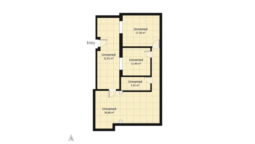 Copy of dormitorio cami floor plan 71.46