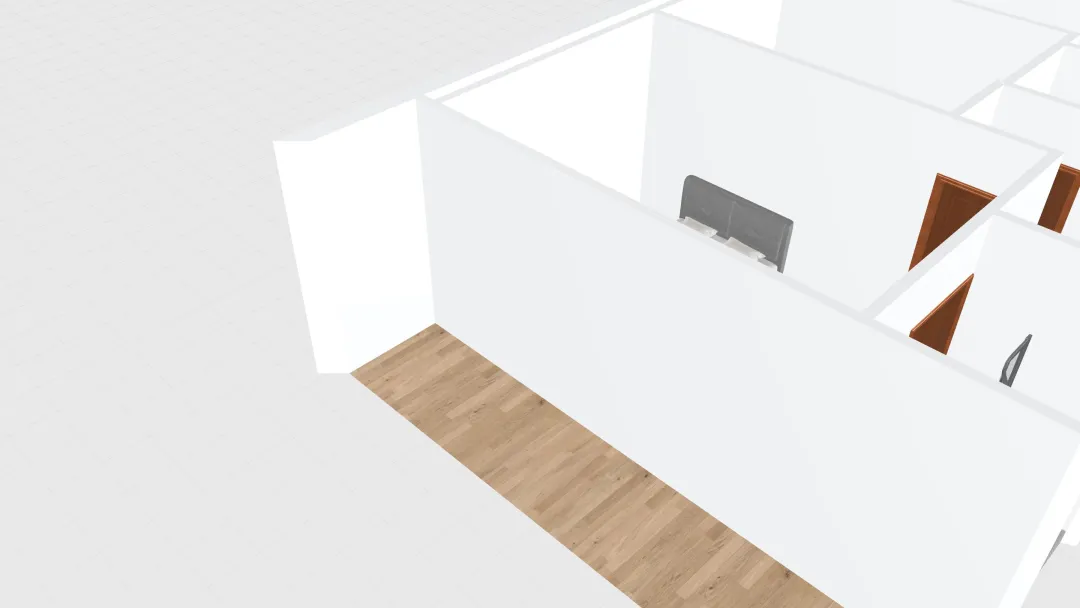 Emily and Stef attic - option 2 3d design renderings