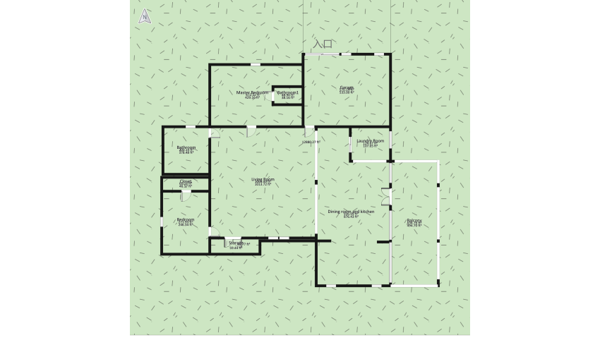 My house. floor plan 2100.14