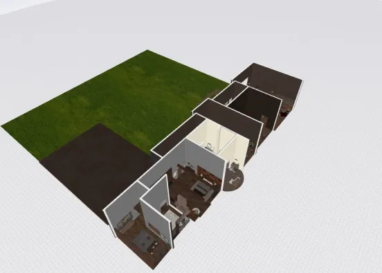 # Rustic craftsman/modern Floor Plan_copy Визуализация дизайна