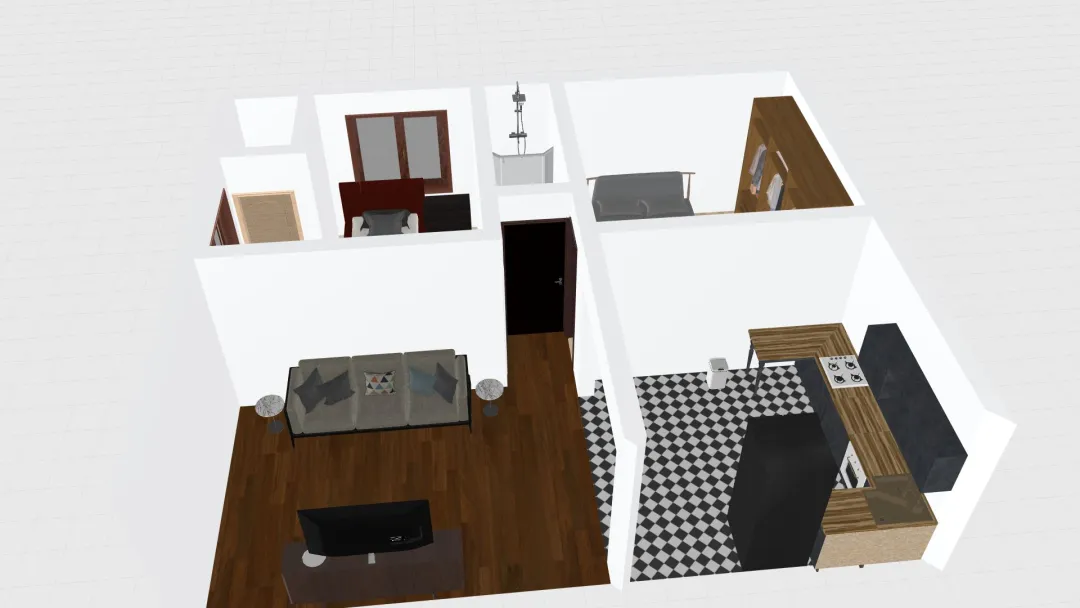 Daniel Nichol Design Hangout House 3d design renderings