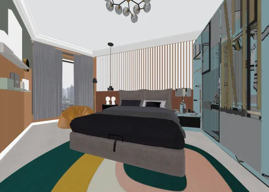 # Modern Urban ApartmentModern Urban Apartment Визуализация дизайна