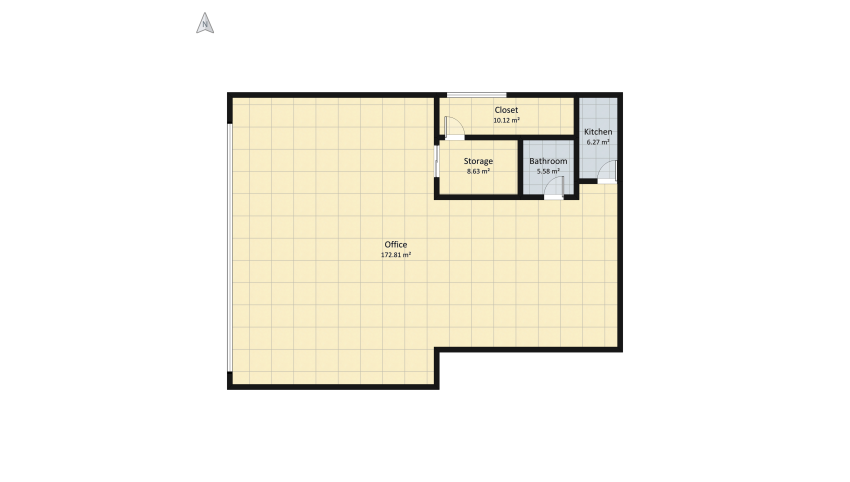 Home Office floor plan 216.84