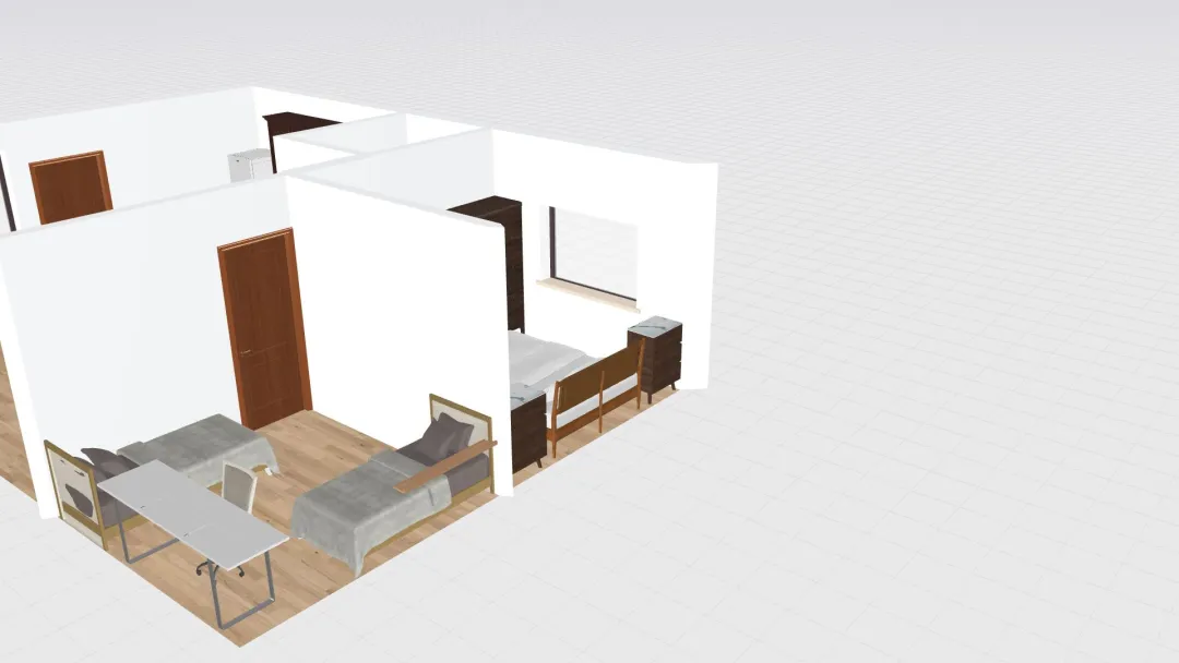 Casa tigre inicial 3d design renderings