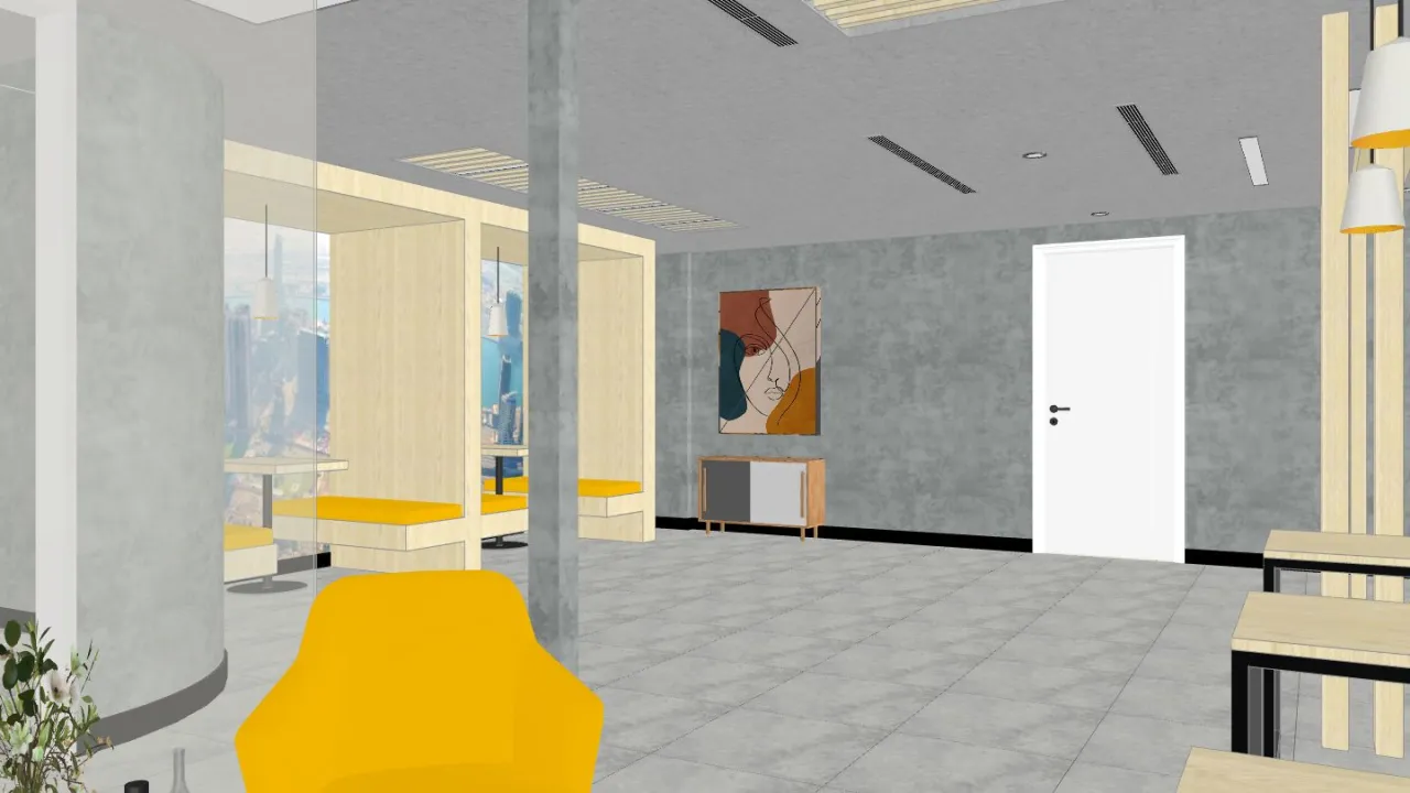 D2 Office design_copy 3d design renderings