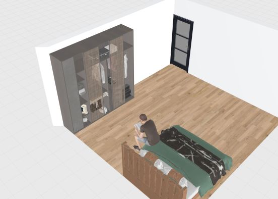 la mia stanza ideale su homestyler 3d Design Rendering