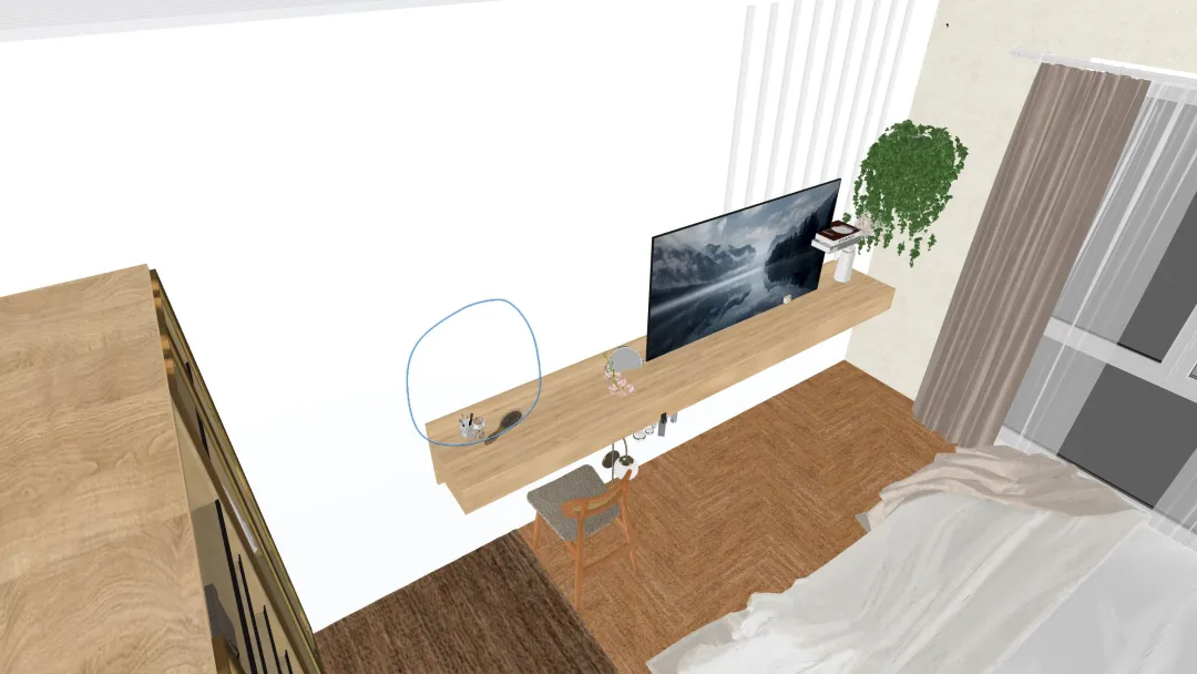 Copy of boho suite 3d design renderings