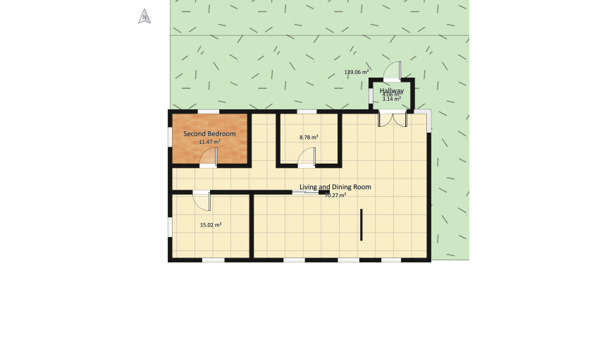 Living room floor plan 335.44