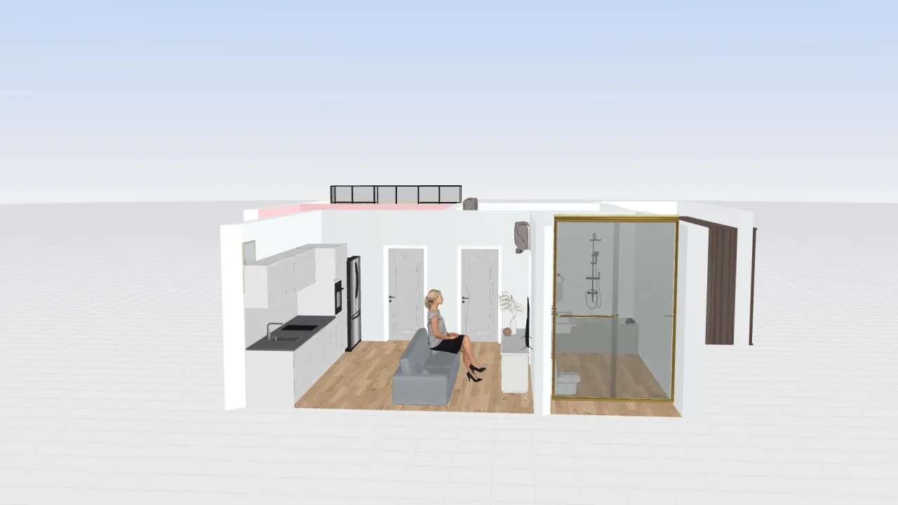 Casa 3d design renderings