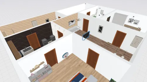 Nice house for an adult and  a kid
