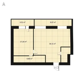 Professional interior design created with Homestyler 3D design software