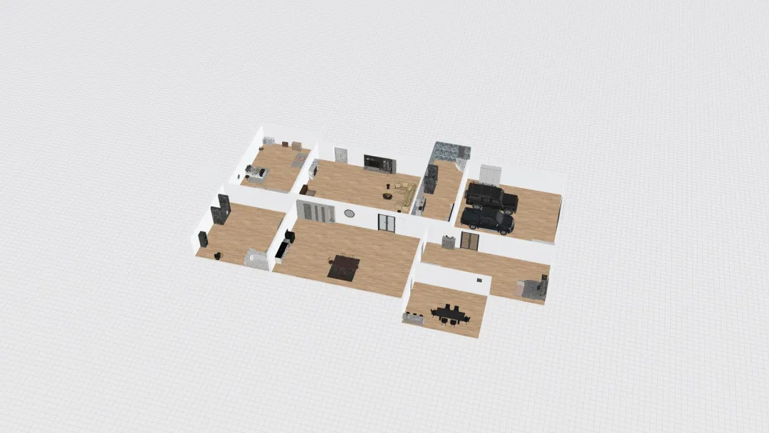 Room 4 - Natural Wood Tones_copy 3d design renderings