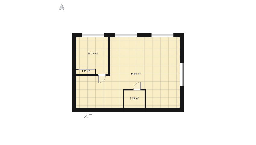 Проект двухуровневой квартиры floor plan 243.92