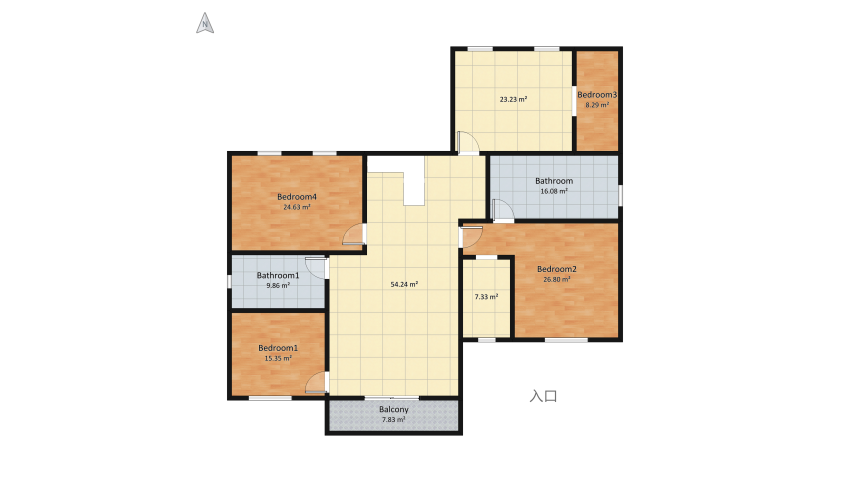 Nova casa floor plan 1294.93