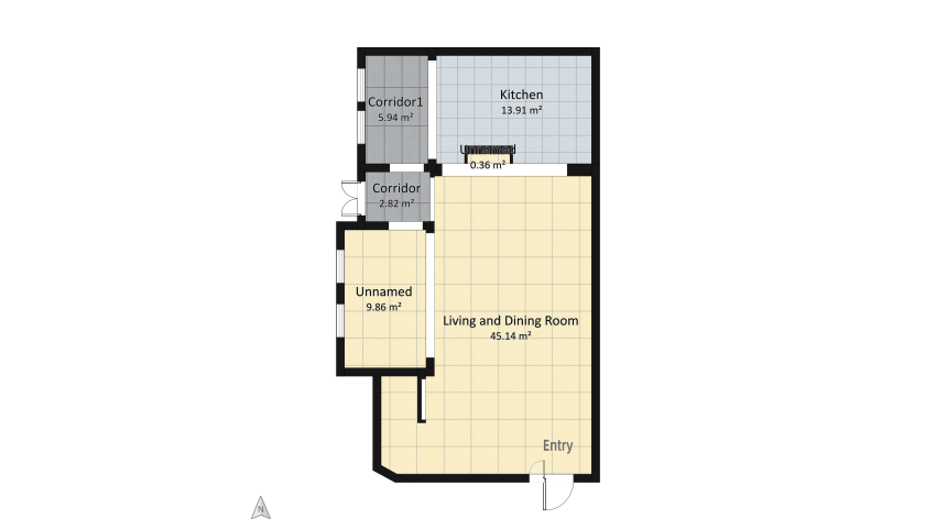 Frasier's New Abode floor plan 149.67