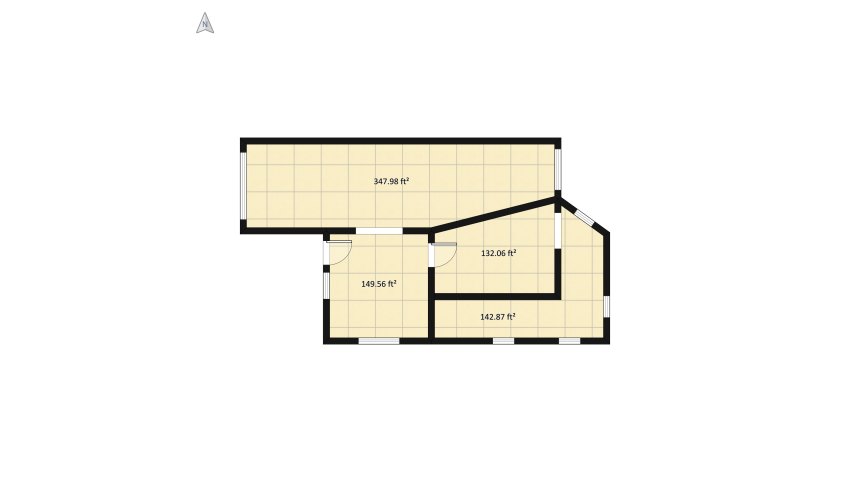 Cosy Cottage floor plan 72.23