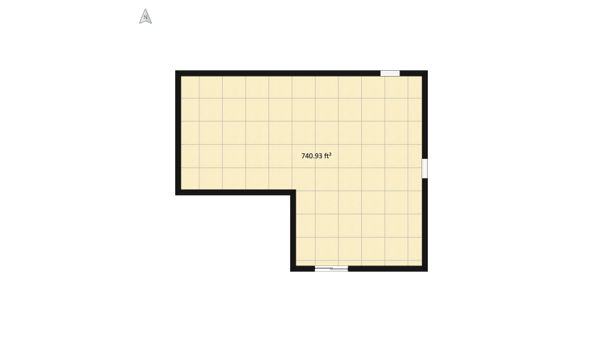 Modern-Fancy Dorm floor plan 73.36