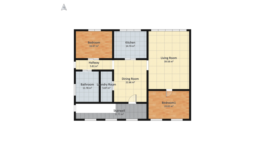 Halyn Apartment floor plan 345.78