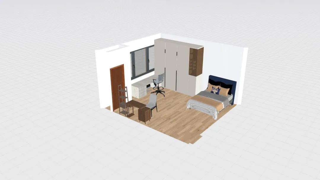 Bedroom_HungNM 3d design renderings