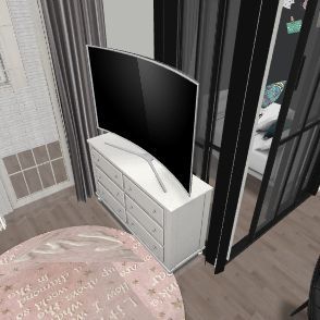 My home красная ванна 3d design renderings
