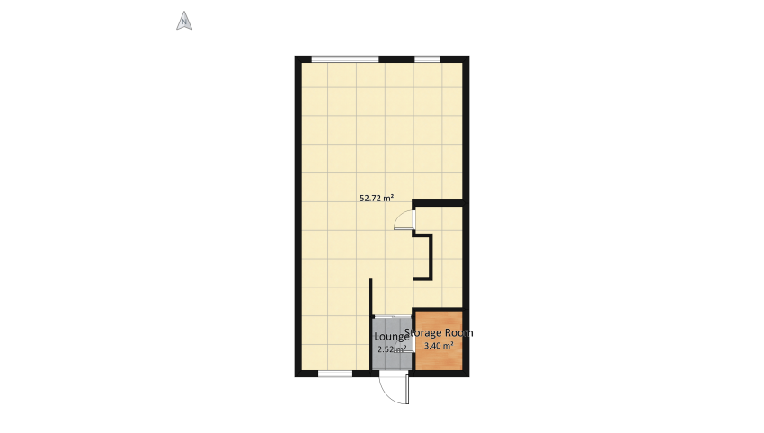 Parter floor plan 64.52