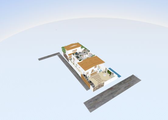 Outhouse with Mezzanine floor_copy Design Rendering