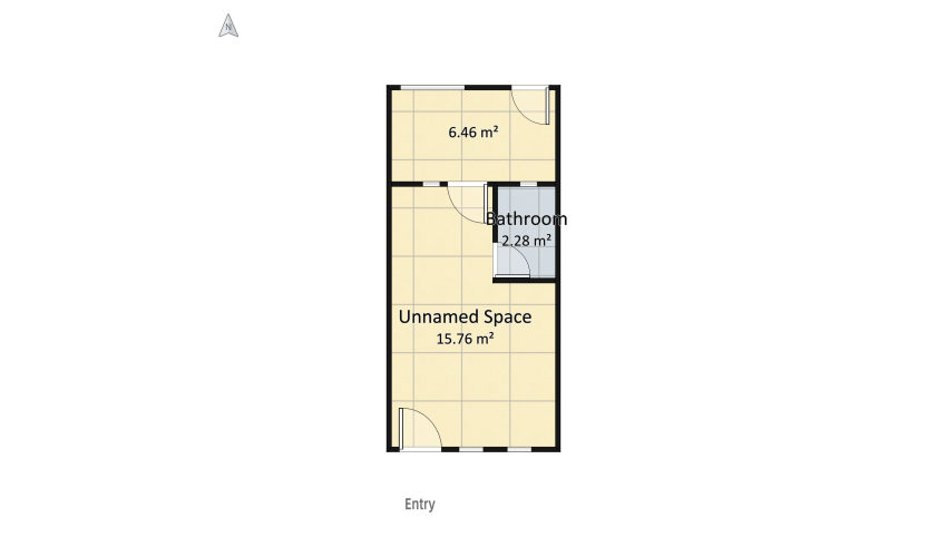 MY HOME/Minimalist Two Storey House floor plan 45.5