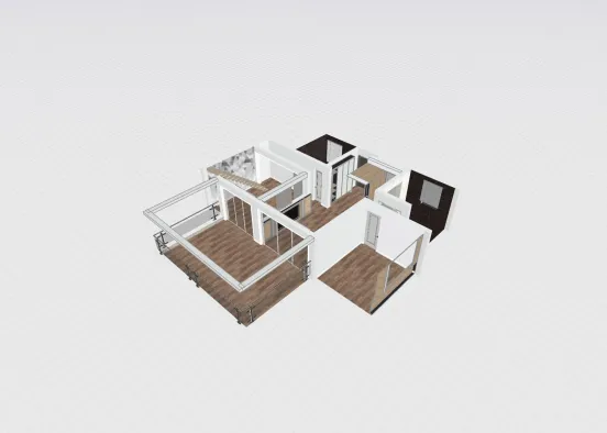 # Room 4 - Natural Wood Tones Design Rendering