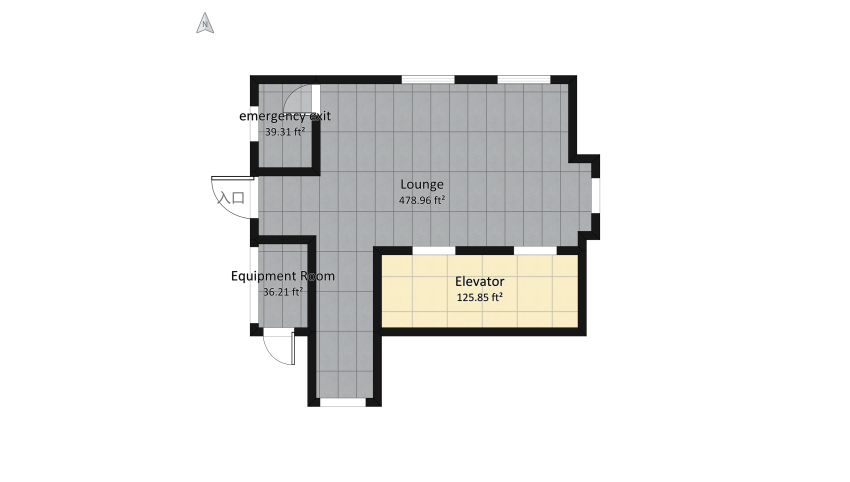 lounge area floor plan 71.58