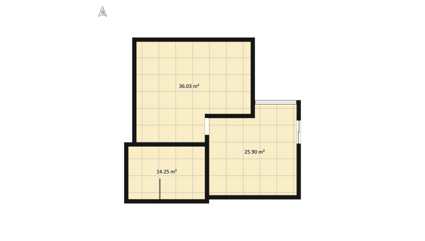 city apartment floor plan 76.96