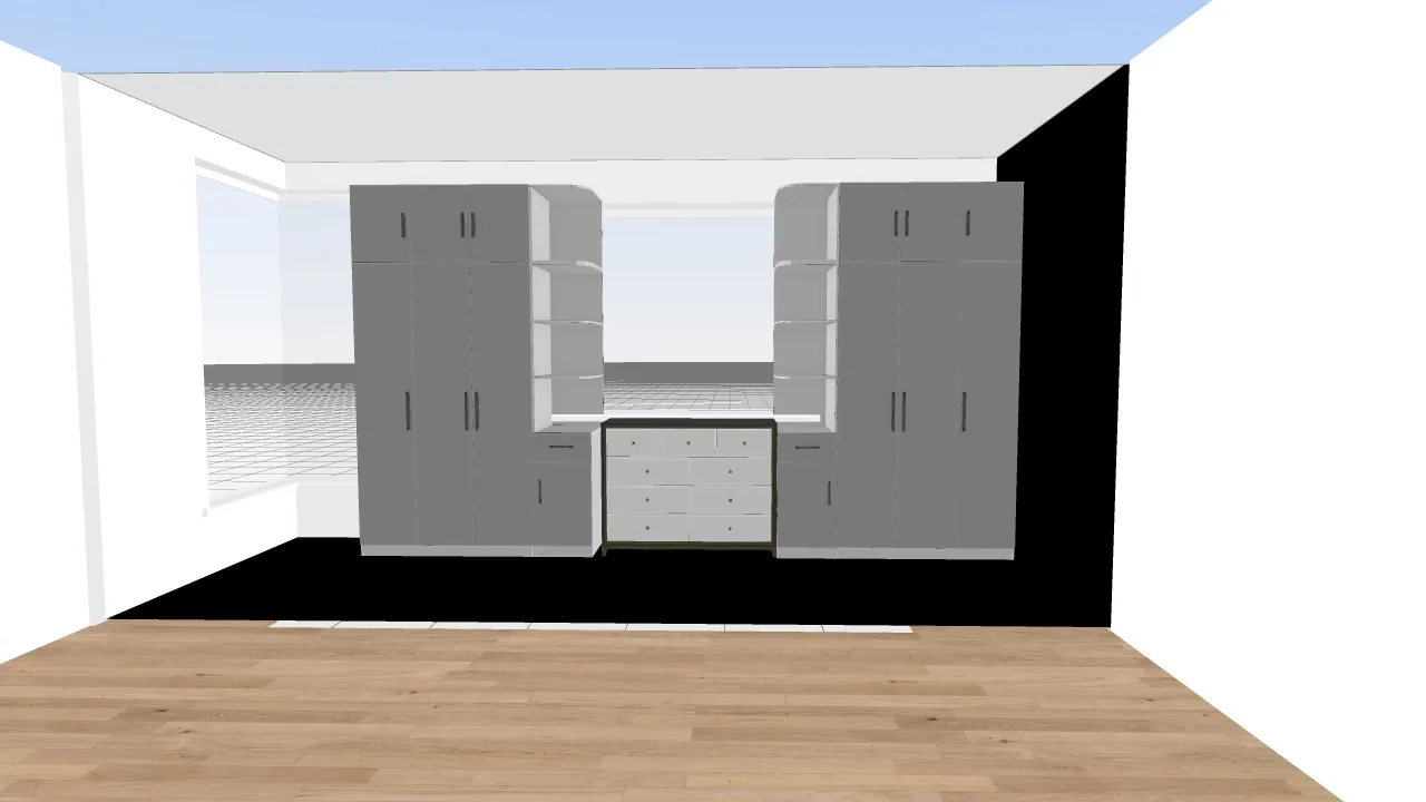 master room 3d design renderings