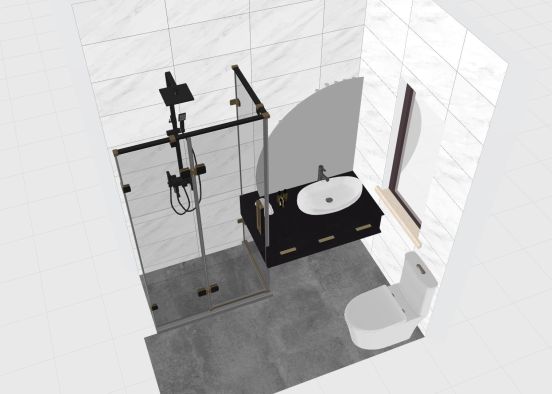 łazienka Design Rendering
