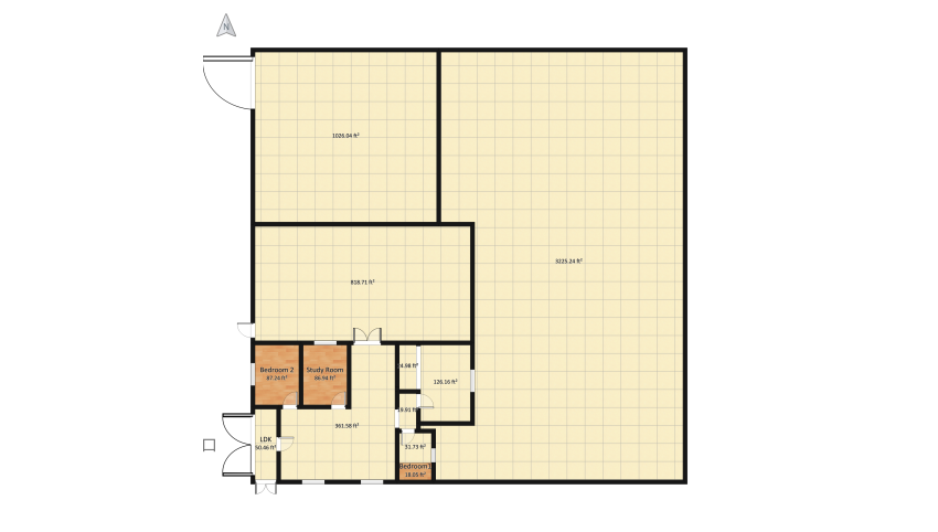 11 Three Bedroom Large Floor Plan floor plan 449.37