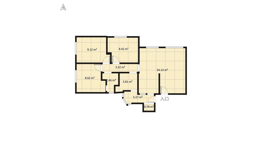 pergolado floor plan 142.43