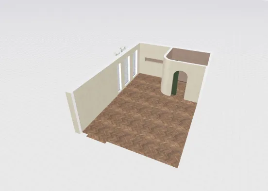 # 5 Wabi Sabi Empty Room Визуализация дизайна