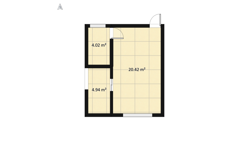 1F ROOM floor plan 33.91
