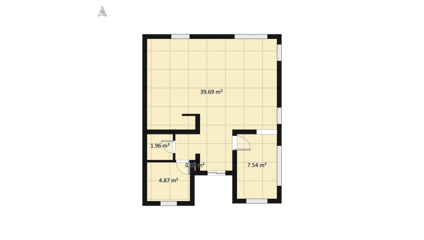 Duplex Gilau Mariana floor plan 125.34