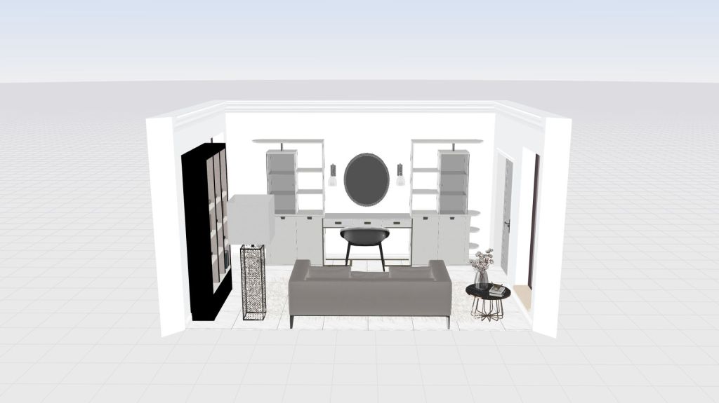 Beauty Room 3d design renderings