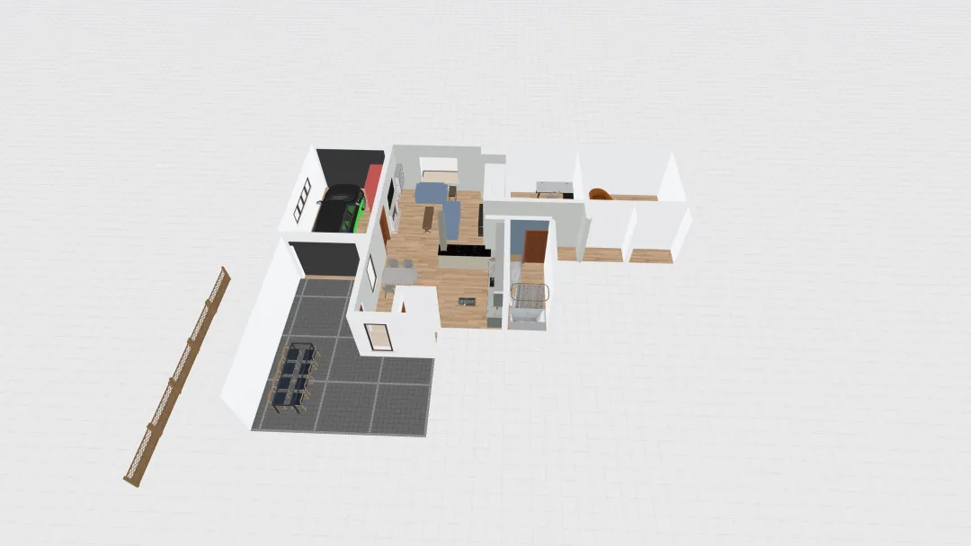 Basement Pelham house 3d design renderings