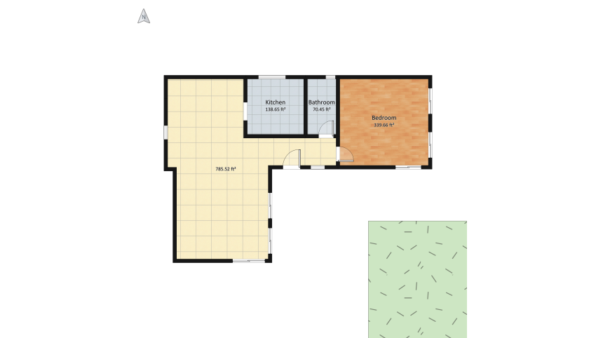 διωροφη κατοικια floor plan 452.57