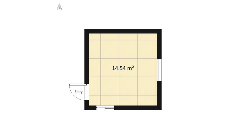 bedroom floor plan 19.9