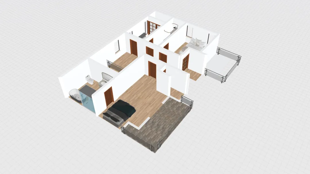 Doolidge House 3d design renderings