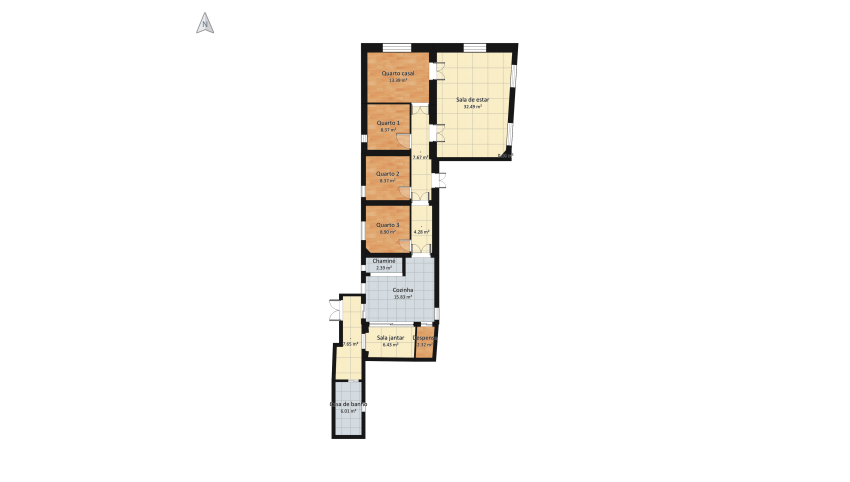 Casa tia floor plan 149.53
