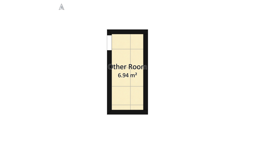 Pokój na poddaszu do relaksu floor plan 8.39