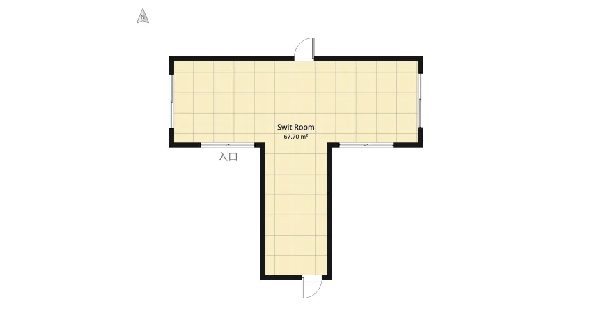 #T-ShapedContest -ronen.design floor plan 73.16