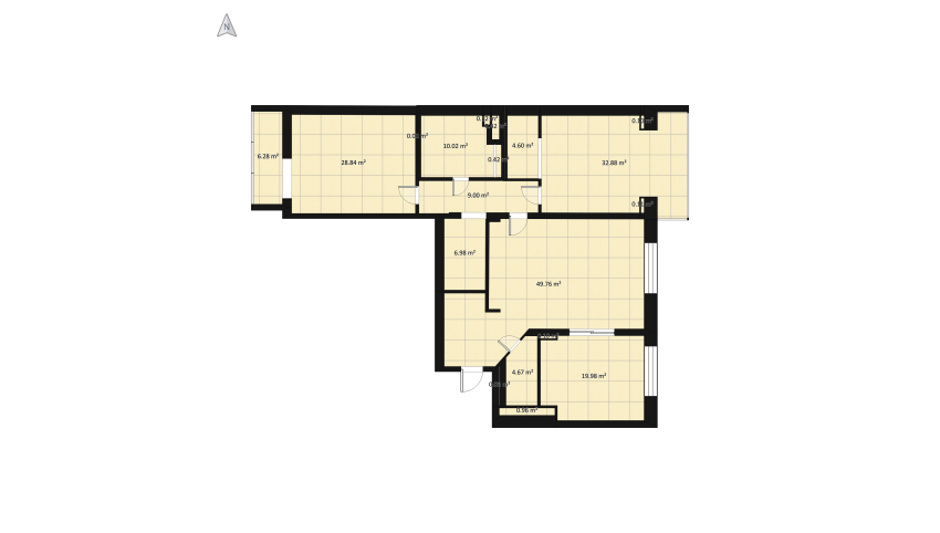 Appartamento floor plan 204.05