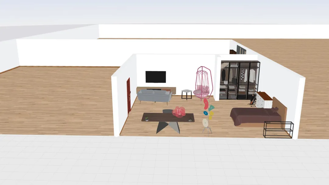 Vale room 3d design renderings